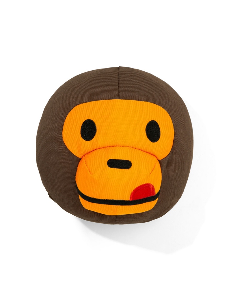 Autres Accessoires Bape Milo Head plush toy Marron Femme | EQJ-22514062